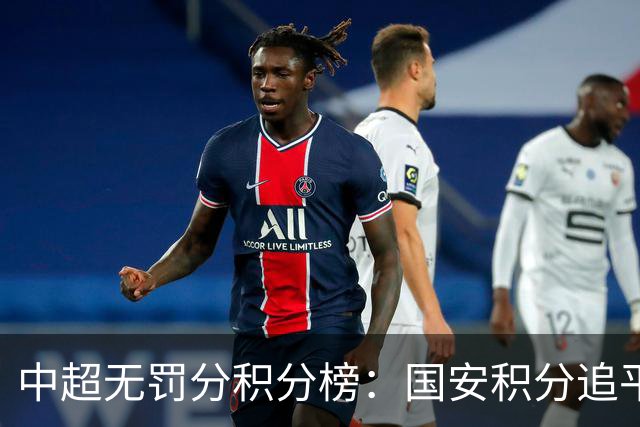 中超无罚分积分榜：国安积分追平成都，胜负关系劣势暂居第二